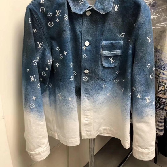 louis vuitton denim shirt